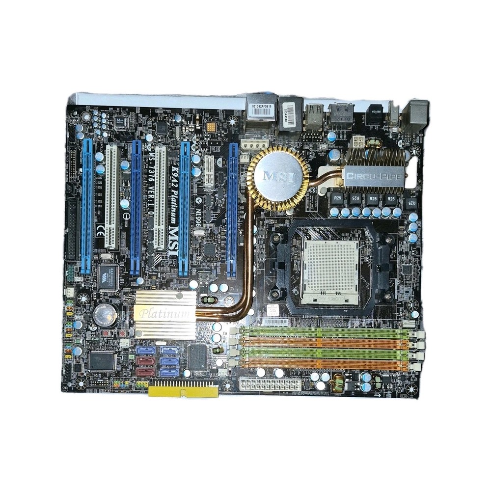 MSI K9A2 Platinum ATX AMD Socket AM2 DDR2 SDRAM Motherboard