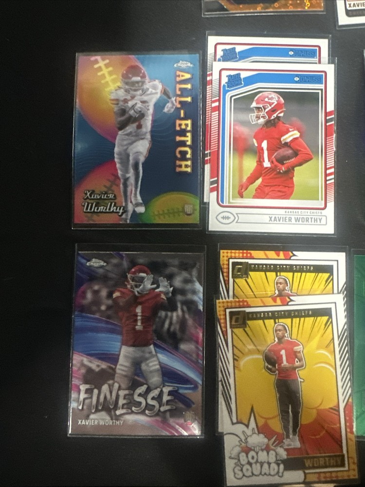 Xavier Worthy Rookie Lot