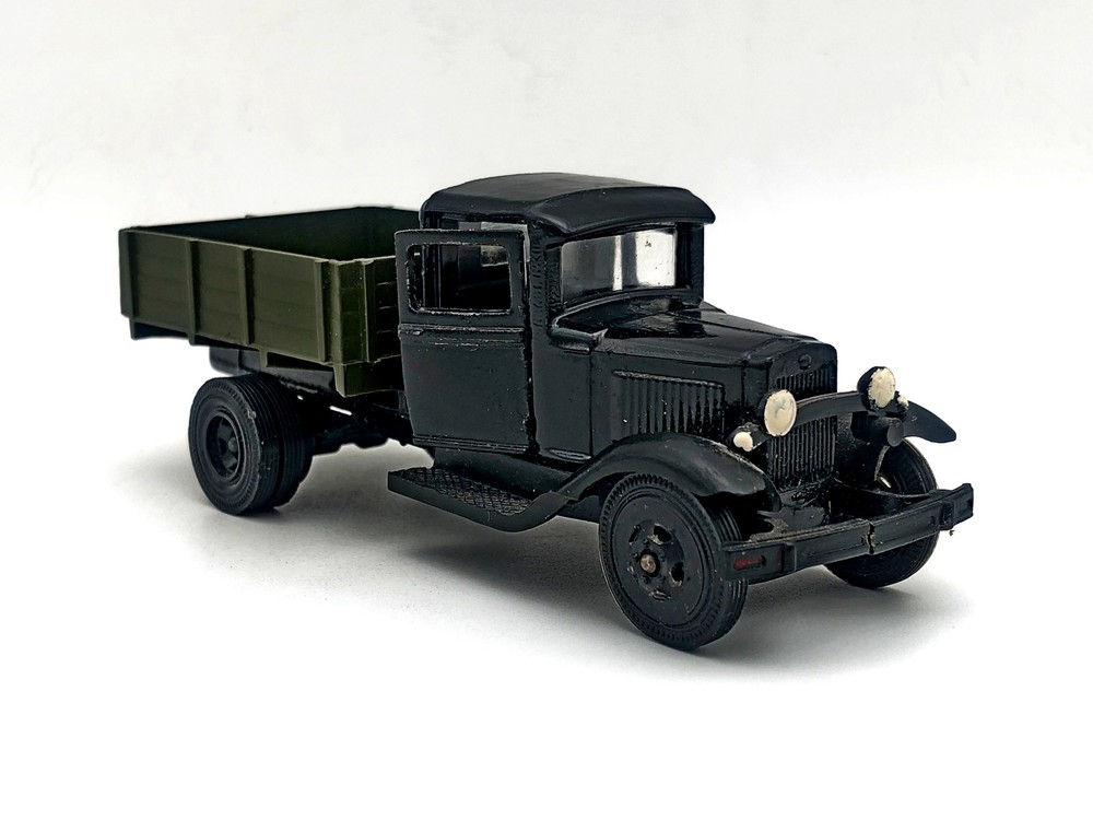 Model GAZ AA Truck Vintage Retro Car 1:43 Soviet Collectible Toy Rare Auto USSR