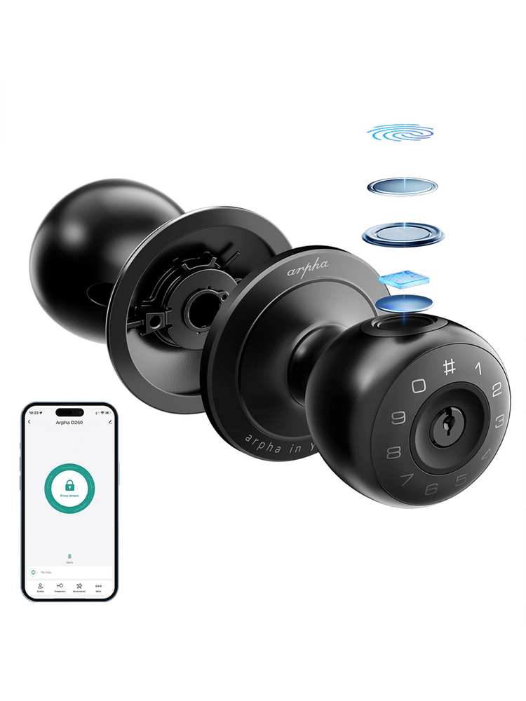 Smart Fingerprint Door Lock - Keyless Entry with GetRich25 Alpha Tech  