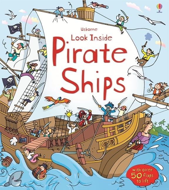 Look Inside a Pirate Ship (Look Inside Board Books) by Minna Lacey Book The FastFREE US DELIVERY | ISBN: 1409531716 | Quality Books