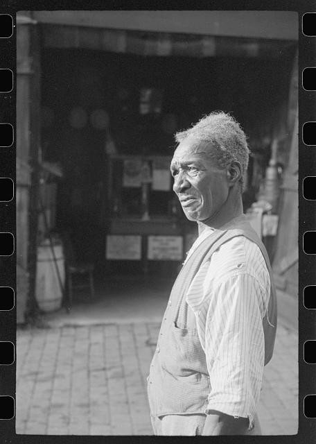 Washington DC 1941 Travelling Evangelist Alley Dwelling Section Portrait