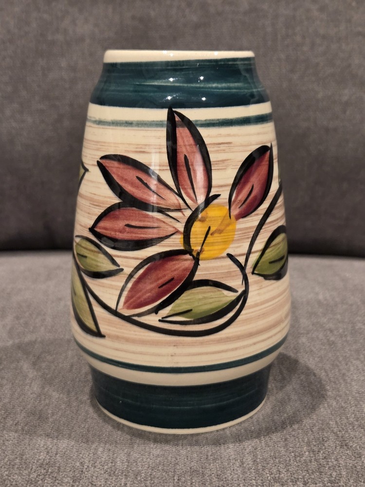 Vintage Bay Keramik 657-14 Fat Lava Pottery Vase Stamped West Germany