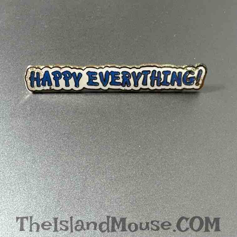 Disney Winnie the Pooh Happy Everything Logo Pin (U1:44823)