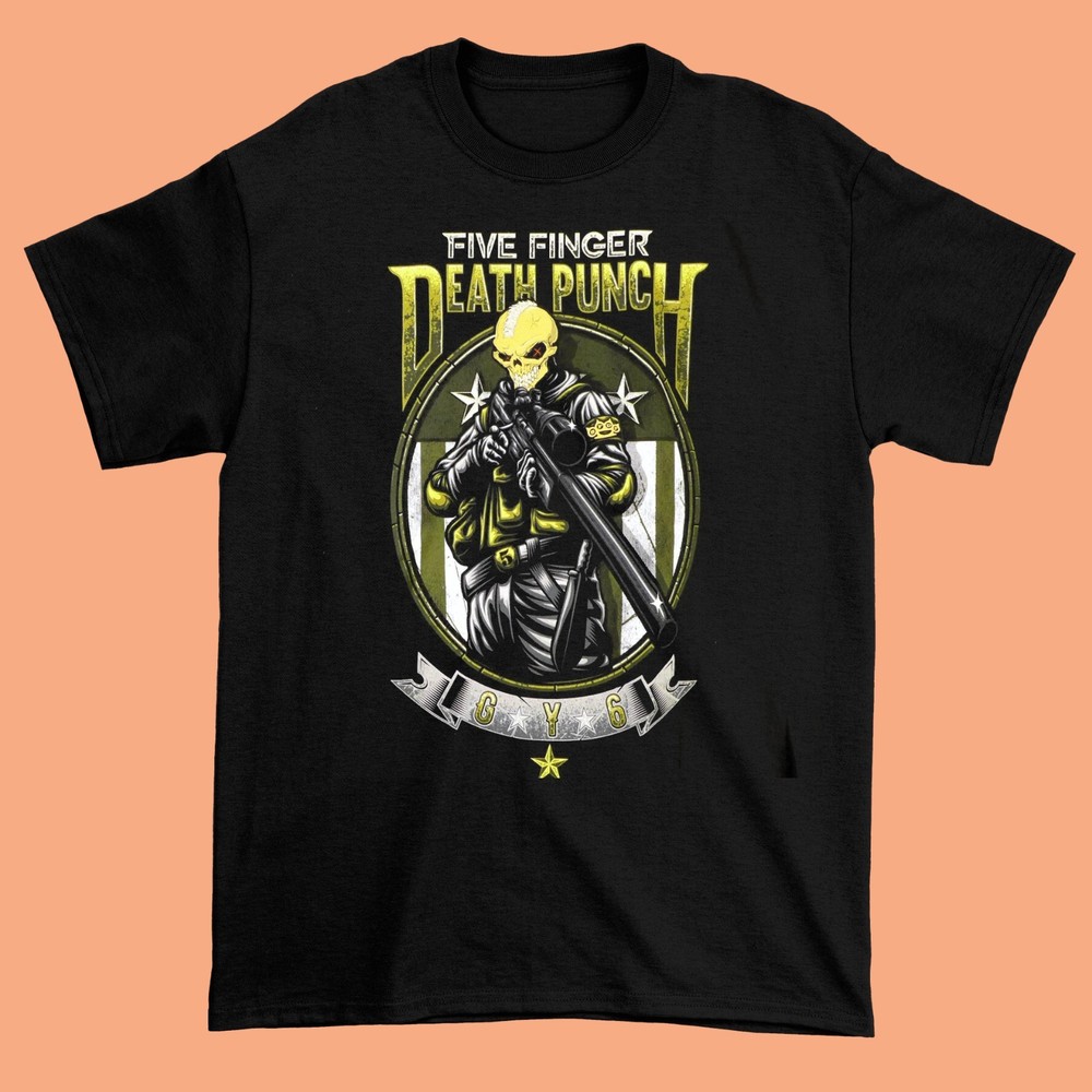 Rare Five Finger Death Punch Shirt Unisex Cotton All Size S-234XL