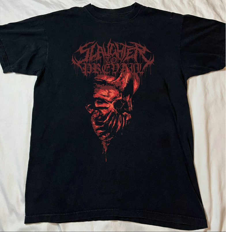 HOT! Slaughter to Prevail Band Unisex Black T Shirt Full Size S-5XL