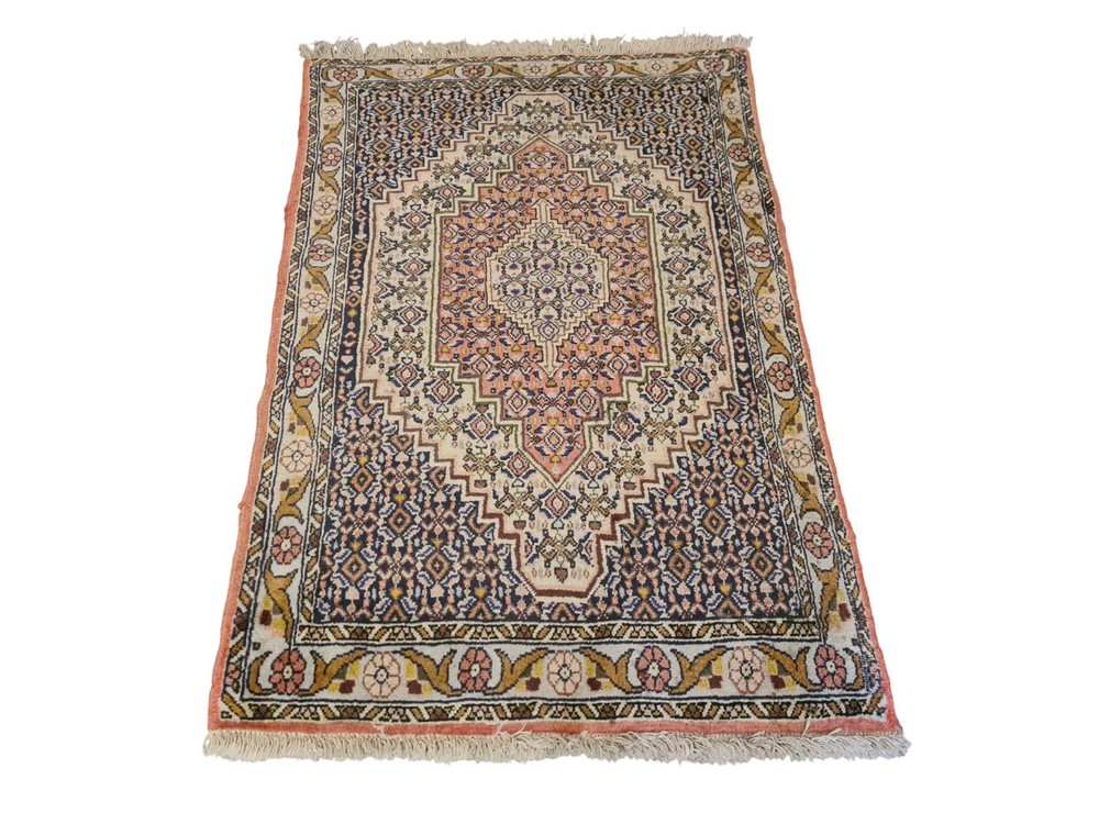 Persian carpet Oriental carpet hand-knotted carpet Bidjar 110 x 70 cm