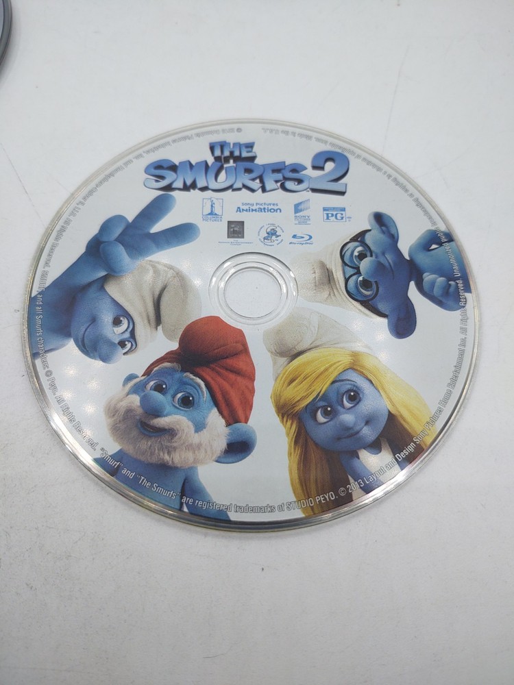 📀 The Smurfs 2 📀 (Blu-ray, 2013) 📀 DISC ONLY 📀 TESTED 📀