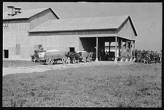 Photo:Moundville Alabama Cotton Gin 1930s Farm Security Administration