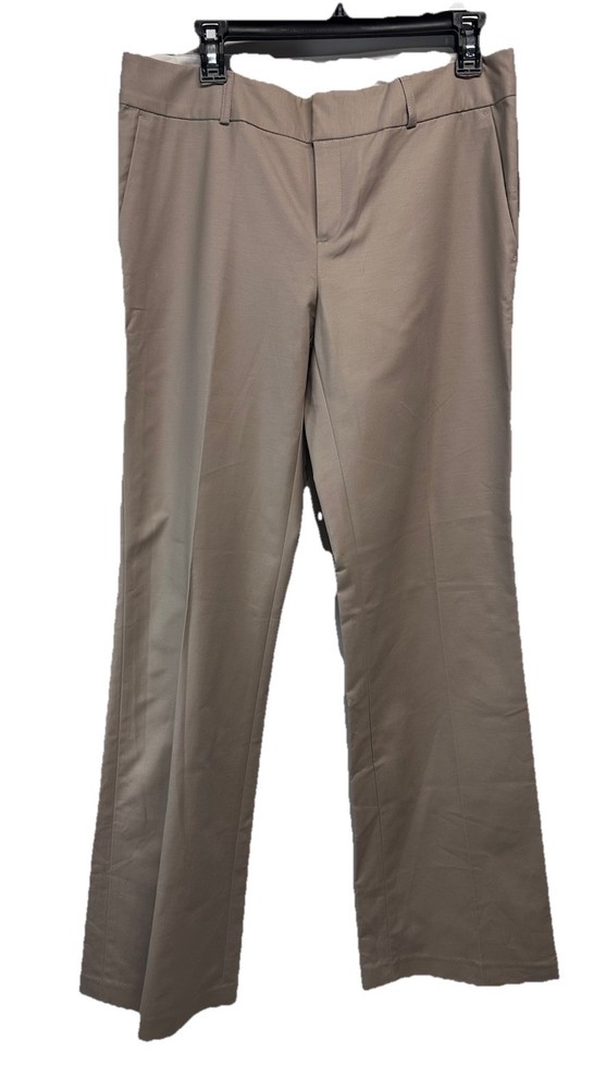 Banana Republic Women's Twill Pants Stretch Cotton Pockets Long NEW Size 10L