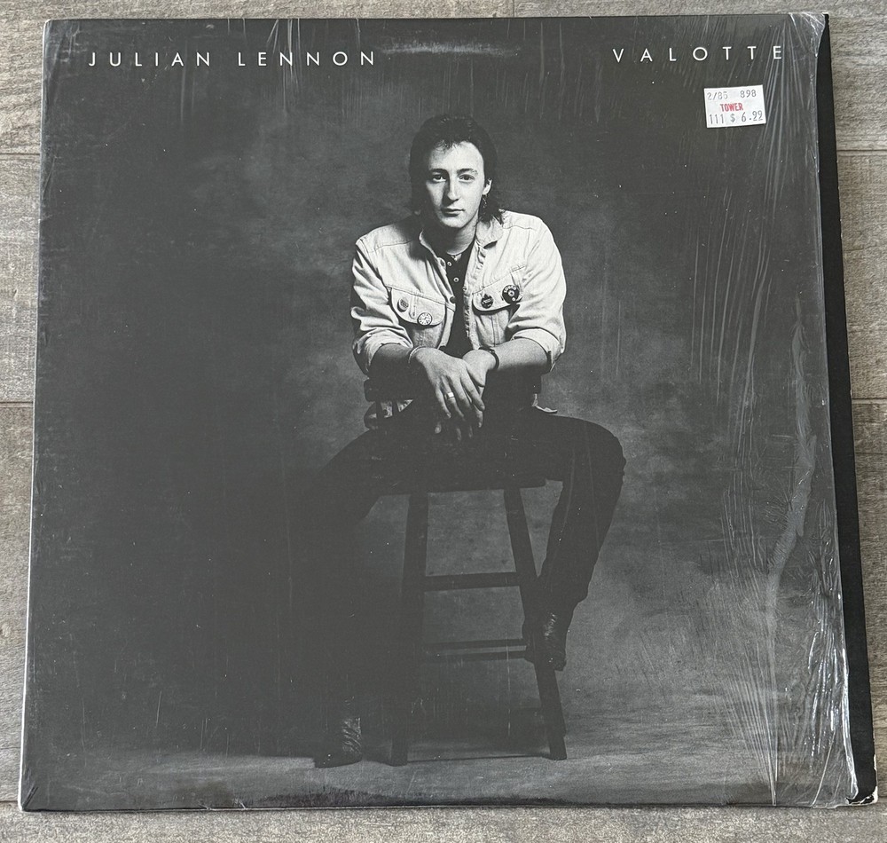 Julian Lennon Valotte Debut Album 1984 LP Record Atlantic Press Vg+ In Shrink
