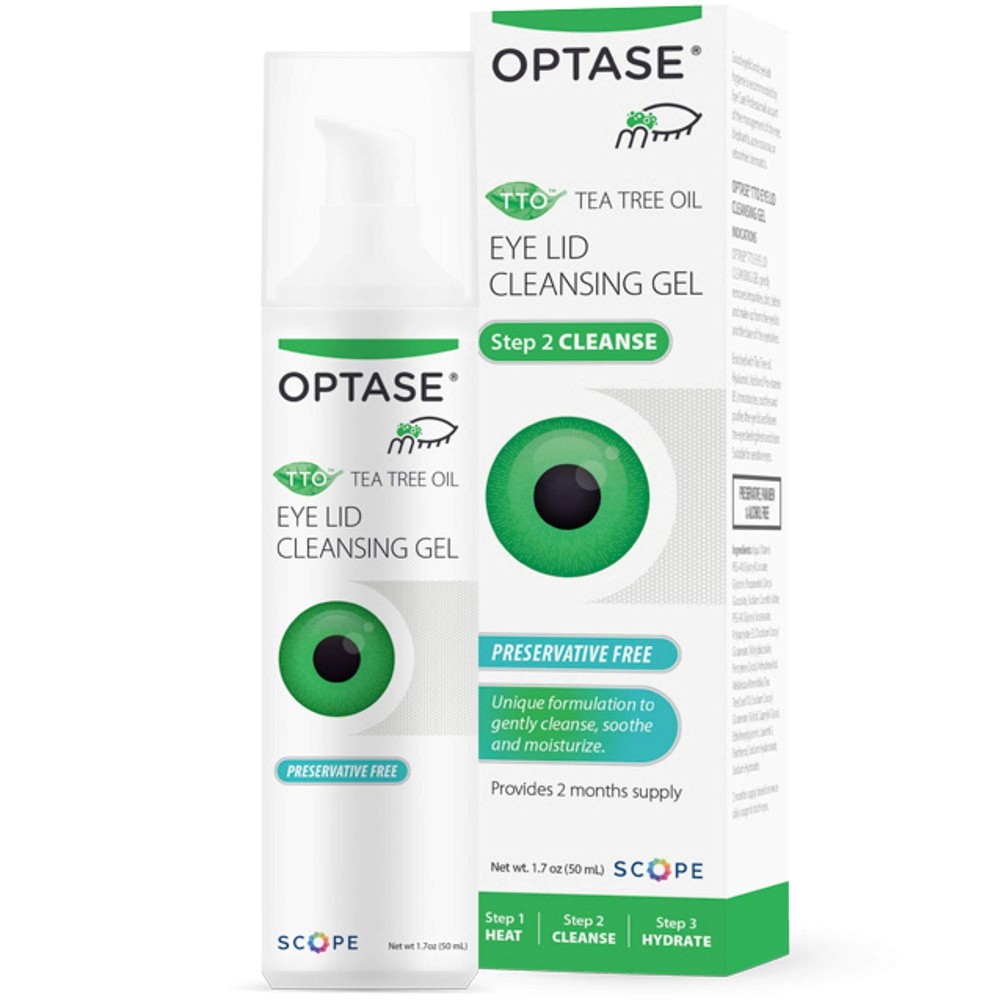 TTO Tea Tree Oil Eyelid Cleansing Gel for Dry Eye Relief