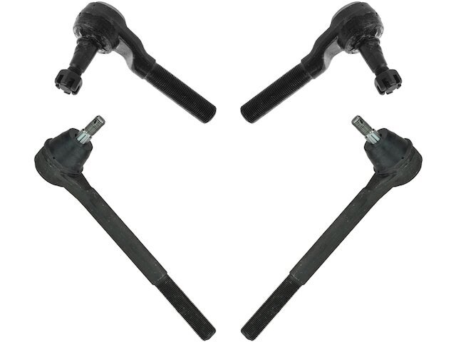 Front TRQ 4 Piece Tie Rod Set Tie Rod End Set fits GMC S15 1983-1990 4WD 26WJRM