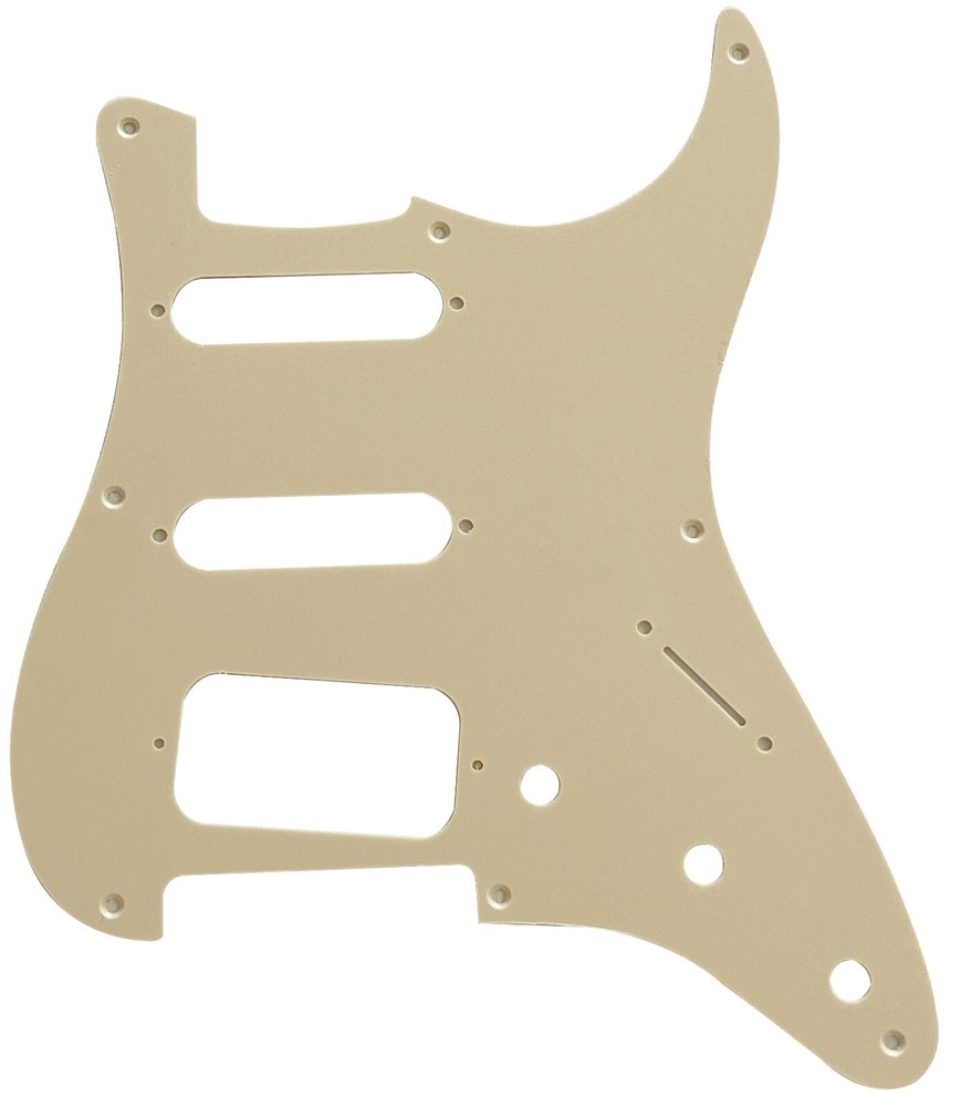 1 Ply Yellow Pickguard Guitar Parts For Fender 8 Screws Stratocaster Start HSS