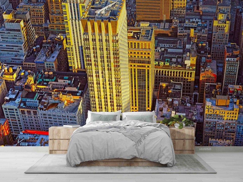 3D City Landscape Wallpaper Wall Murals Removable Wallpaper 2