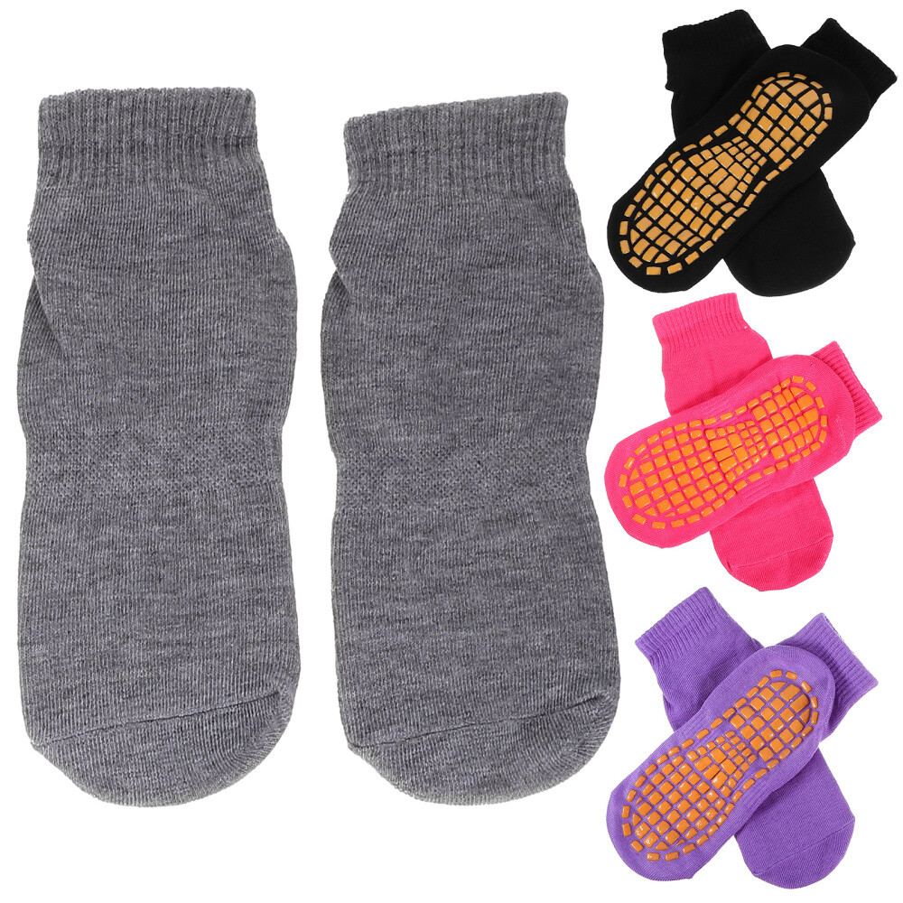 4 Pairs Yoga Pants Gym Accessories for Women Anti Slip Socks Non Baby