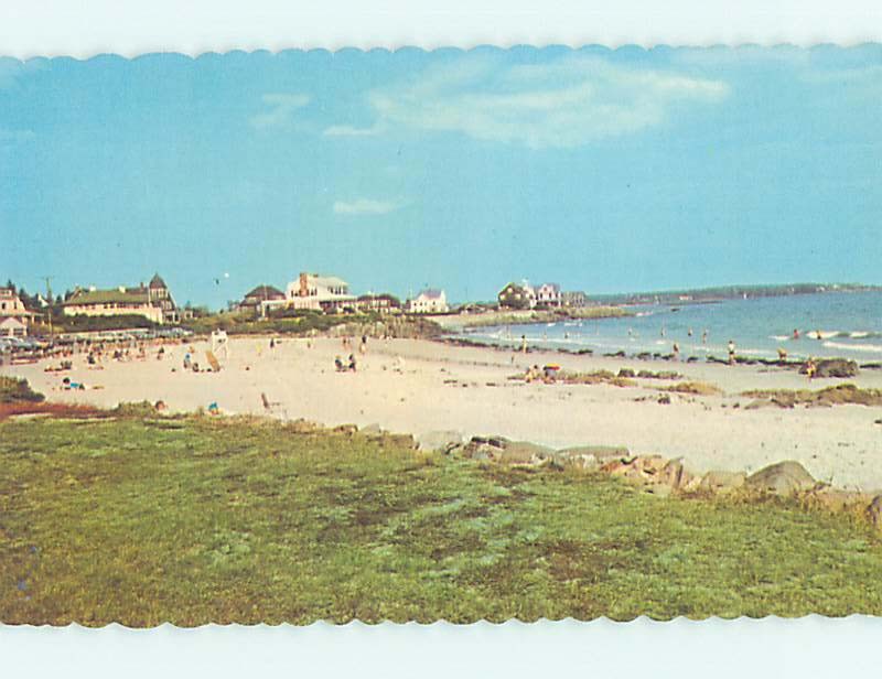 Pre-1980 BEACH SCENE Kennebunk Maine ME m/09 AE9149