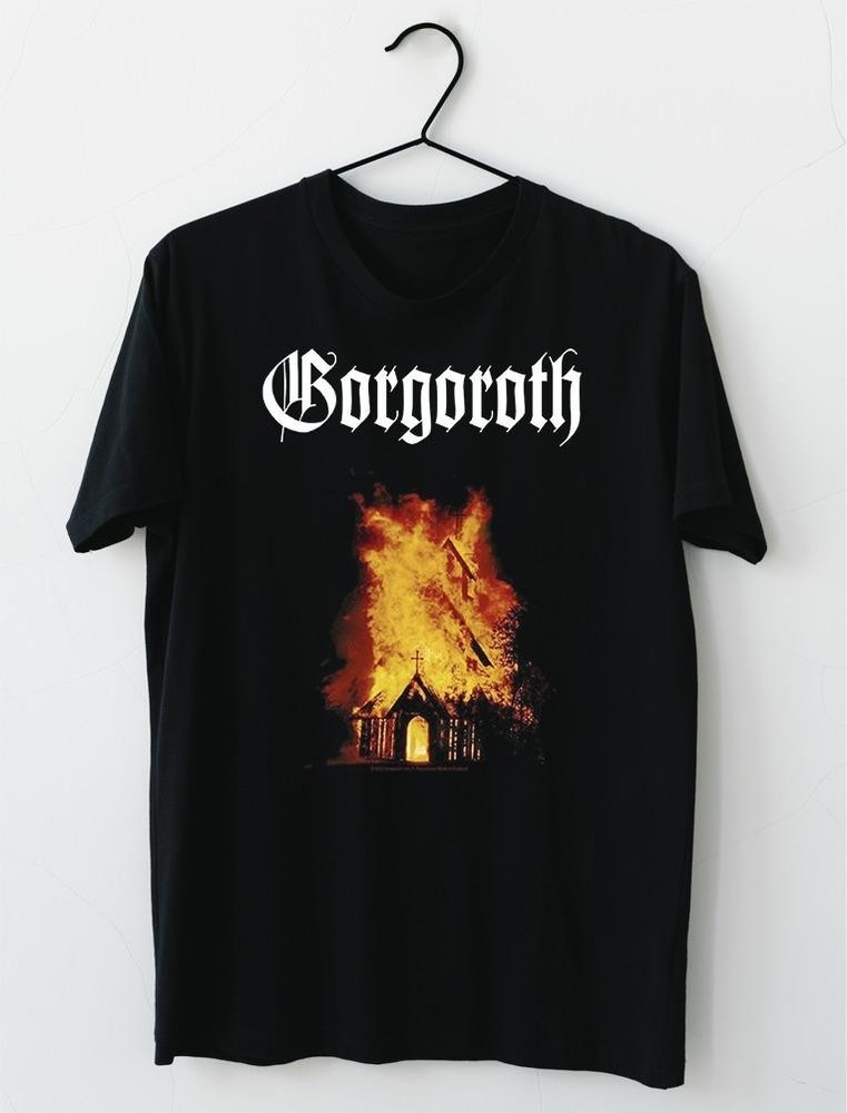 Gorgoroth Band Metal Band Heavy Cotton Black All Size Unisex T Shirt SE725