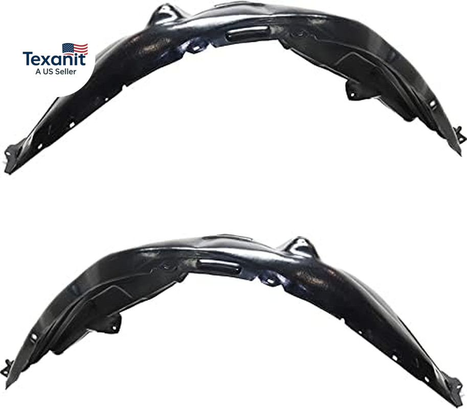 Fender Liner Set for Toyota Camry 2015-2017, Front, Driver and Passenger, Toyota