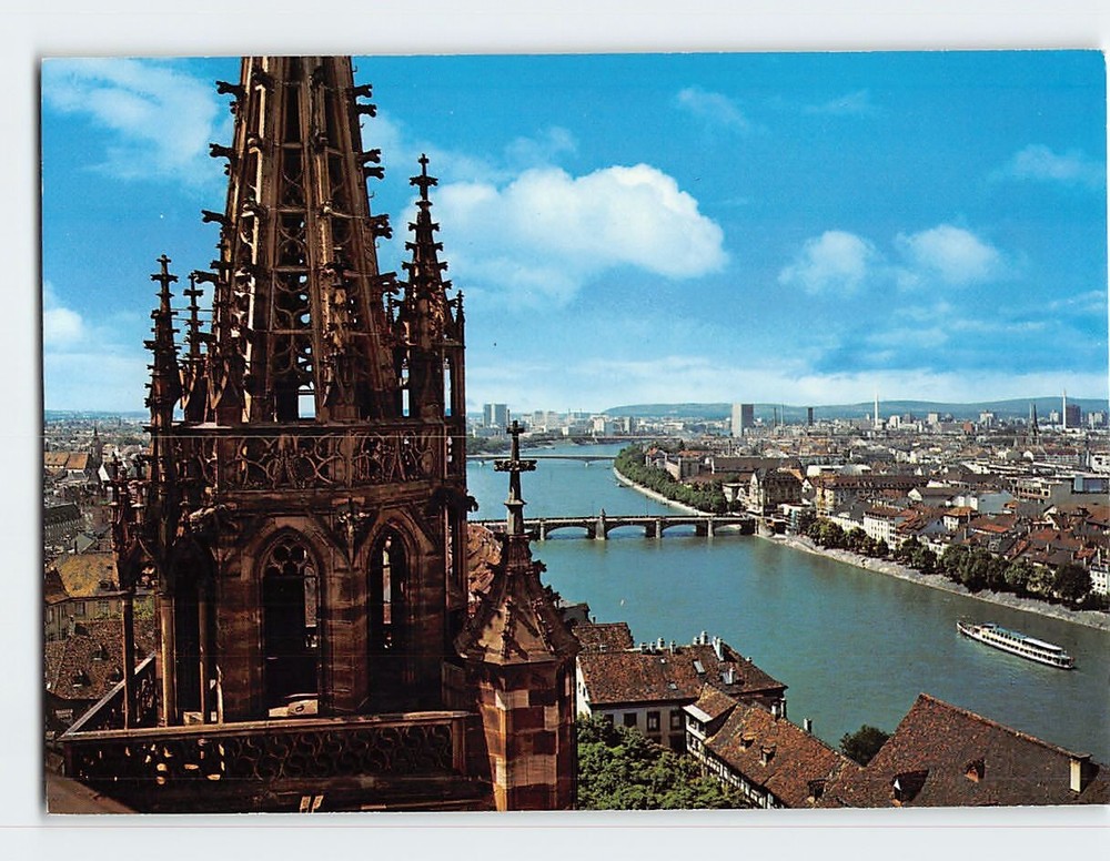 Postcard View of Basel Switzerland