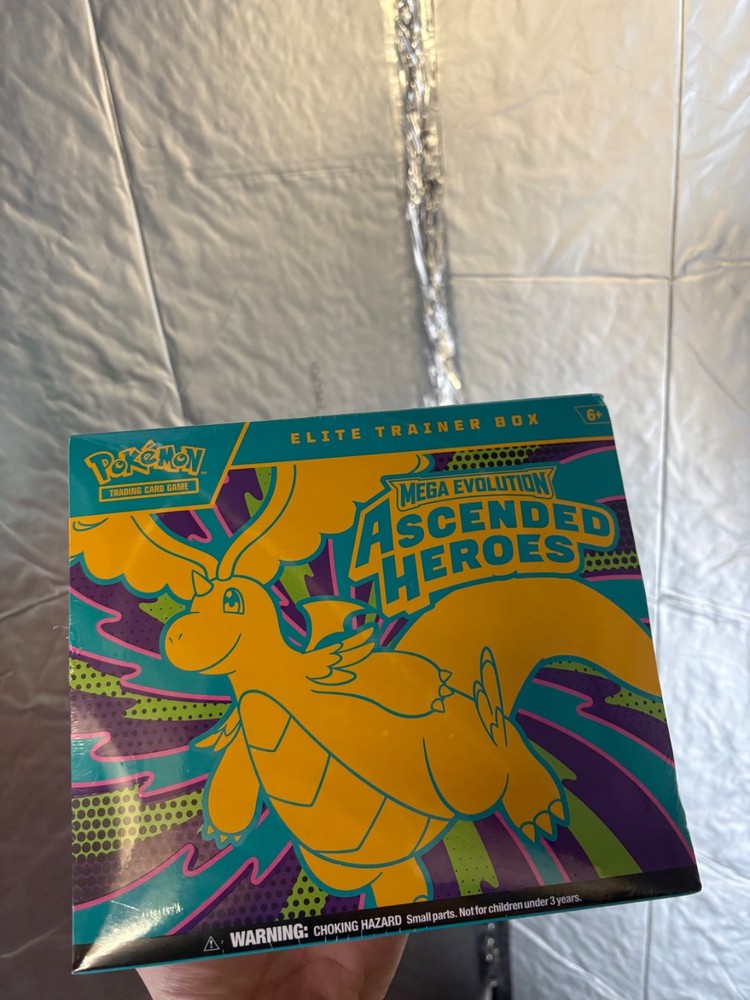 Pokemon Mega Evolution Ascended Heroes Elite Trainer Box Sealed New