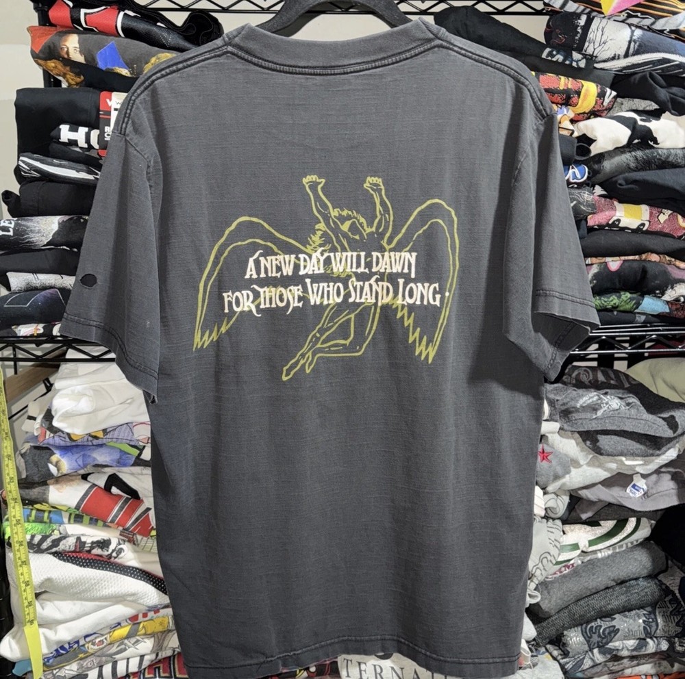 Vintage 90s Led Zeppelin “ A New Day Will Dawn “ Size LARGE 22x28