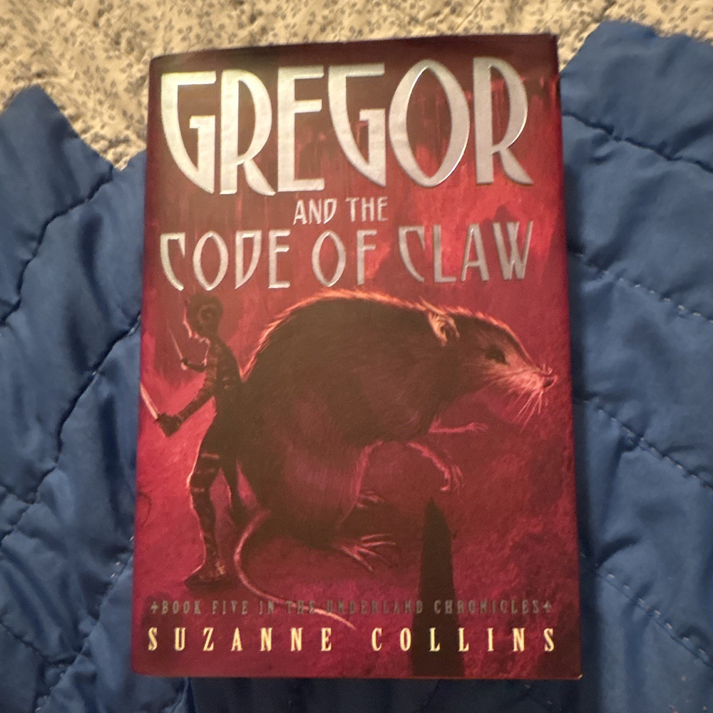 Suzanne Collins Gregor and the Code of Claw Underland Chronicles HC 2007 1st Ed