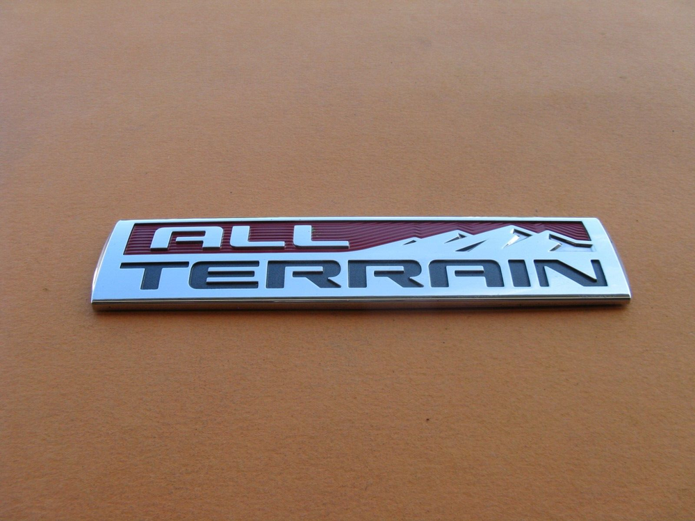 GMC Acadia Terrain Sierra Canyon All Terrain Emblem Badge OEM A36359-image