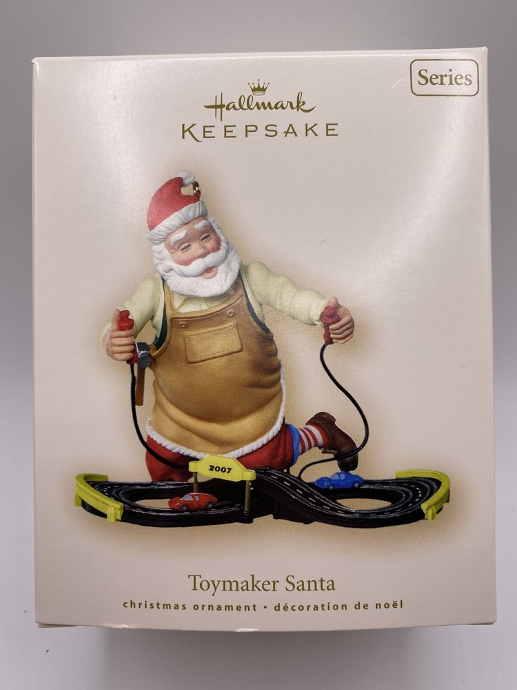 Hallmark Keepsake 2007 Toymaker Santa #8 in Series - QX7057- READ
