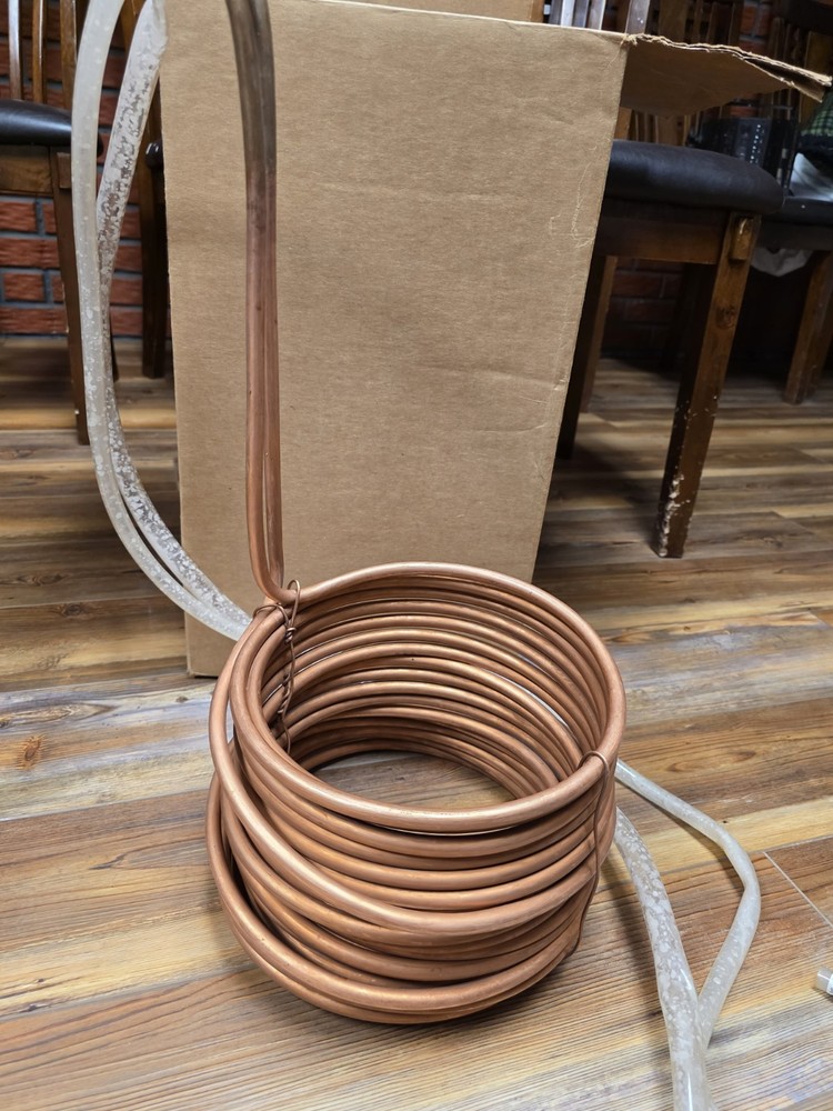 Copper Wort Chiller / Immersion Chiller for Home Brewing Beer – Copper Coil 50'
