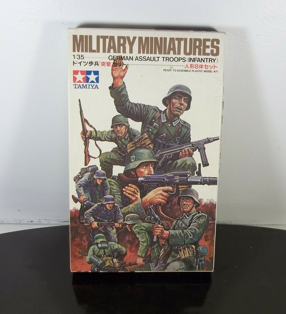 TWO 1/35 TAMIYA WWII GERMAN TROOP SETS