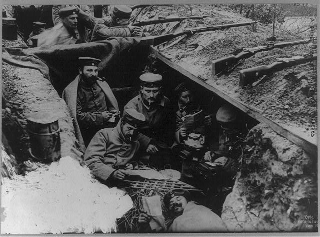Photo:News photos of the German army in France,1914-1916,WWI,World War I