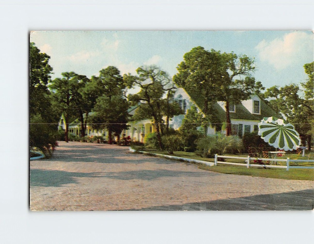 Postcard Ocean Pines Motor Court Myrtle Beach South Carolina