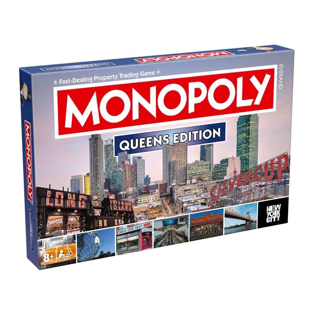 Monopoly Queens Edition Board Game NYC New York City Borough Collector Version