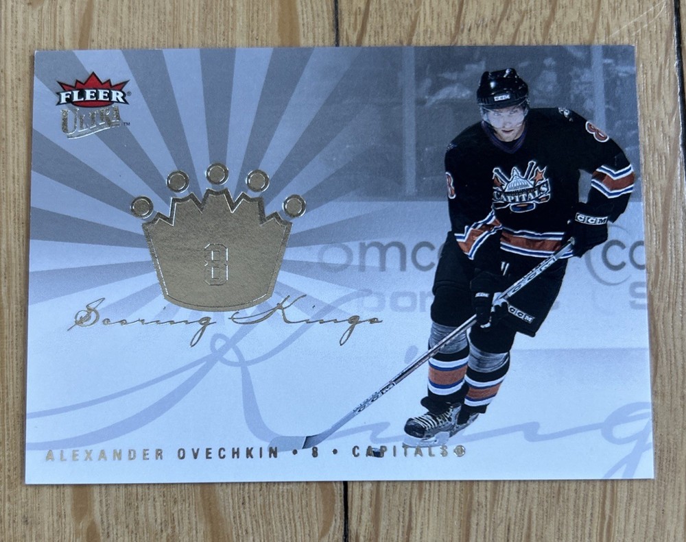 2005-06 Fleer Ultra SCORING KINGS Alexander Ovechkin #SK18 Rookie Insert SP RC