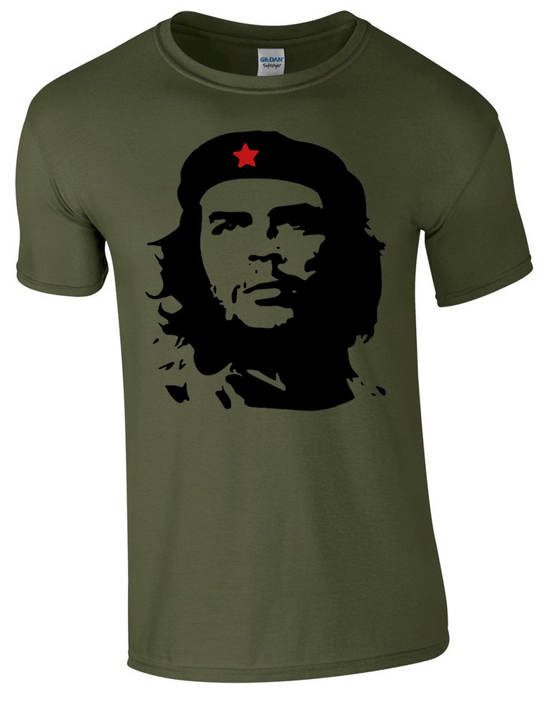 Che Guevara Silhouette Retro Cuban Revolution Mens T-Shirt