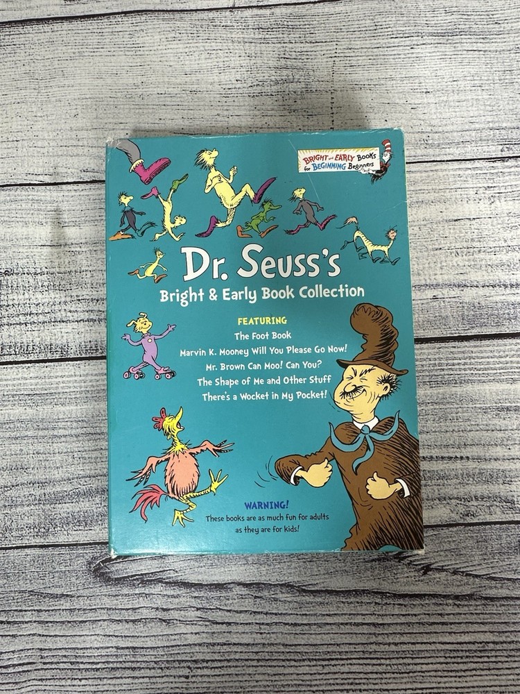 Dr. Seuss's Bright & Early Book Collection (5 Book Set) With Slip Cover