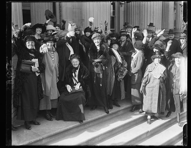 Photo:Washington DC Capitol National Woman's Party 1910s Mrs. Felton Women