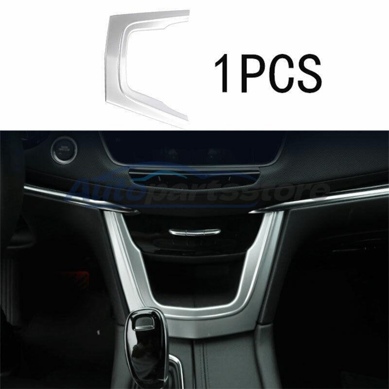 2019-2020 Cadillac XT6 U-Type ABS Matte Silver Central Console Frame Trim