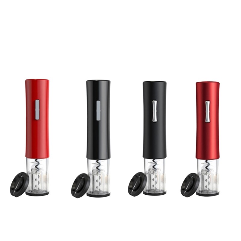 Automatic Electric Wine Bottle Opener - Effortless One-Touch Operation, Durable ABS Material, Compact & Stylish Design for Easy Wine Opening.-image