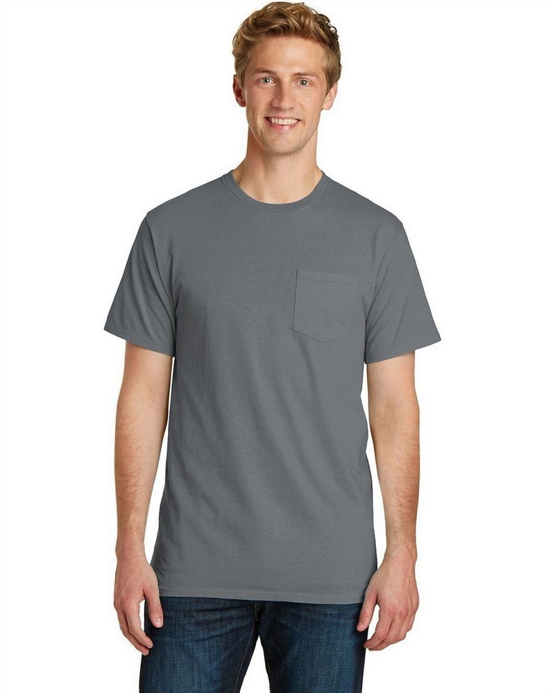 Port & Company PC099P Men's Essential Pigment-Dyed Pocket Tee