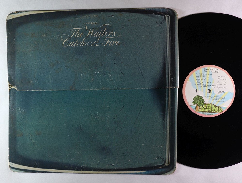 Bob Marley & The Wailers - Catch A Fire LP - Island