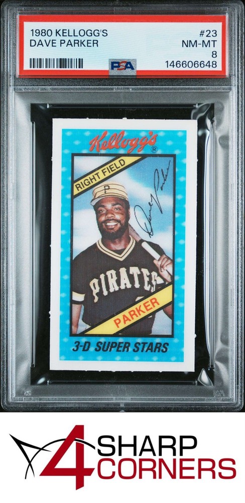 1980 Kellogg's #23 Dave Parker Pirates Hof Psa 8Low rates, marketing, expertise, & more: Consign today!