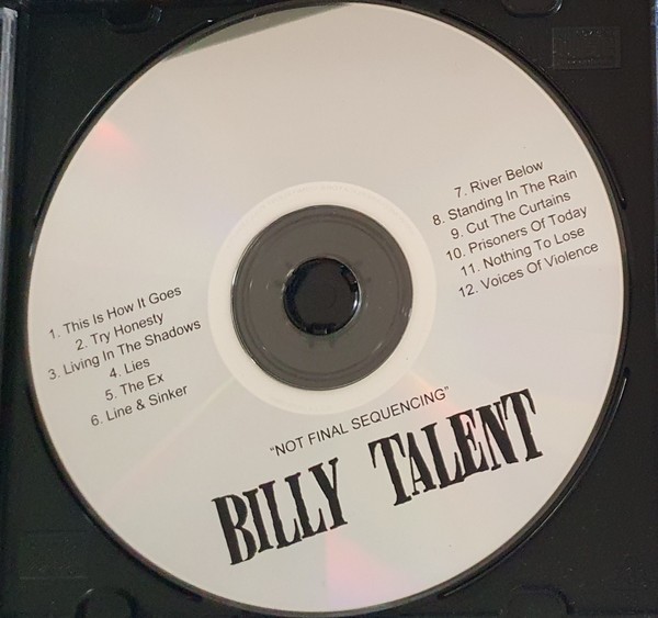 Billy Talent - Billy Talent (CD, Album, Promo) (Very Good Plus (VG+)) - 37763680