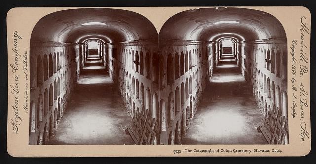 Photo:The catacombs of Colon Cemetery, Havana, Cuba