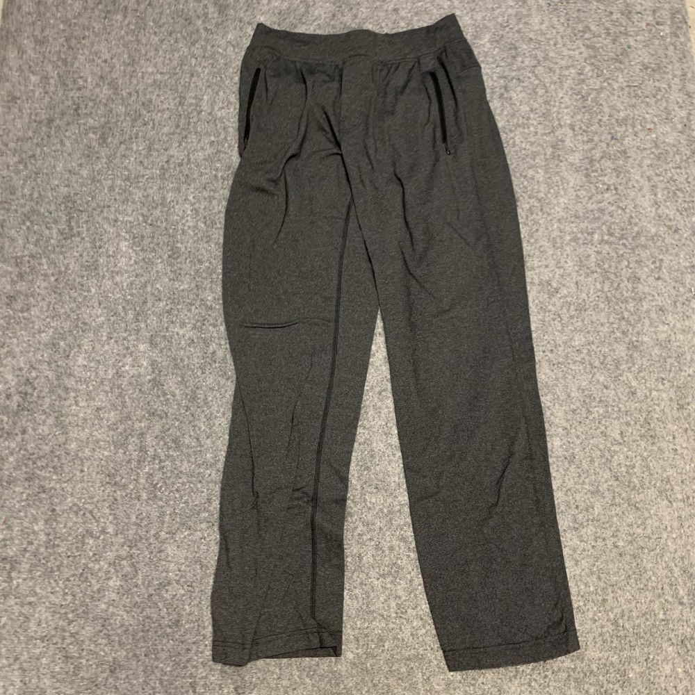 Lululemon Mens Large Gray Sweatpants for Gym and Casual Wear
