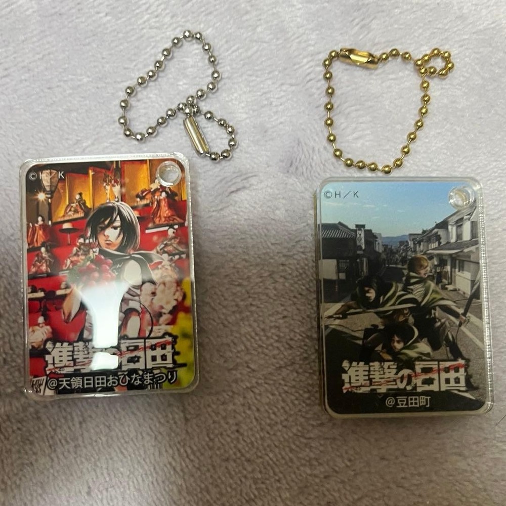 Attack on Titan Mikasa Keychain Secret Hita City Gacha Collectible