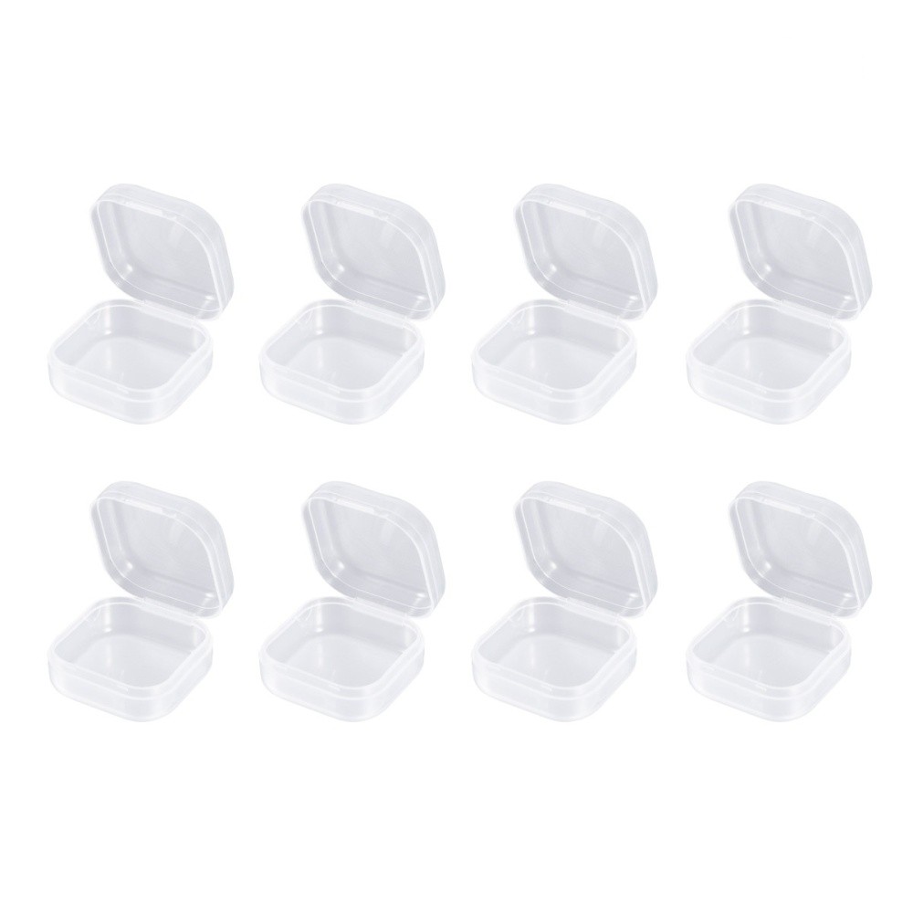 24-Piece Small Plastic Storage Boxes with Lids for Organizing