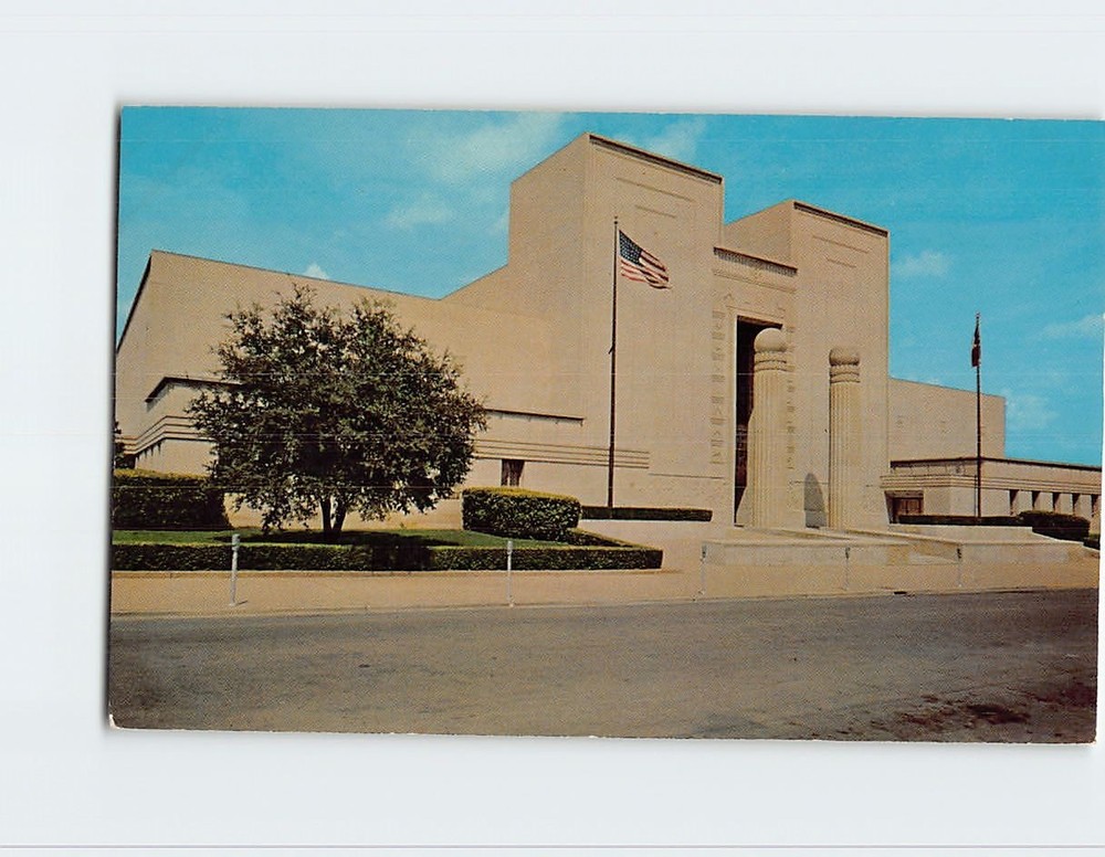 Postcard Grand Lodge of Texas Waco Texas USA