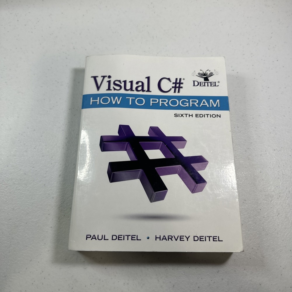 Visual C# How to Program (6th Edition) (Deitel Series) - Paperback - GOOD